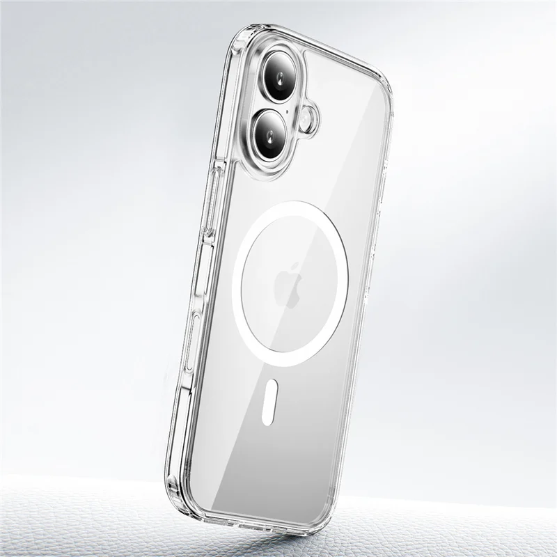 New Clear For MagSafe Case for iPhone 17 17 Air 17Pro 17 Pro Max Shockproof Wireless Charging Cover With Magnetic Feature - Image 5