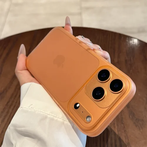 Luxury Matte Translucent Phone Case For iPhone 17 16 13 15 12 14 Pro Max Plus 17Pro 17 Air Shockproof Cover For iPhone 17Pro Max