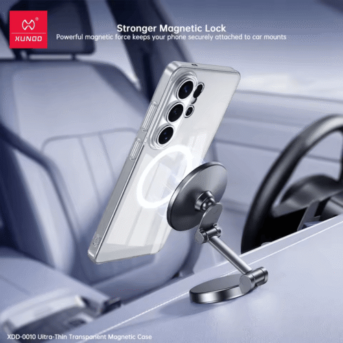 Samsung Galaxy S26 Ultra Magnetich Case. Camera Protection Ultra Transparency PC Clear Cover
