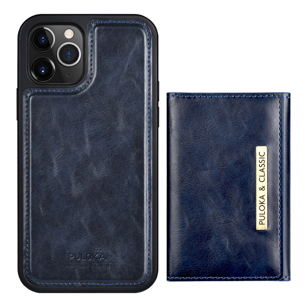 for Magsafe Flip Leather Cover for iPhone 16 Pro Max 15 Plus 14 13Pro 2 in 1 Detachable Magnetic Wallet Card Holder Phone Case - Image 3
