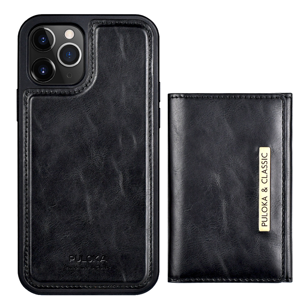 for Magsafe Flip Leather Cover for iPhone 16 Pro Max 15 Plus 14 13Pro 2 in 1 Detachable Magnetic Wallet Card Holder Phone Case - Image 4