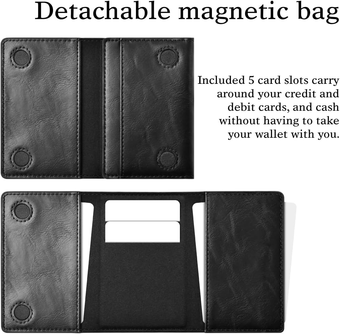 for Magsafe Flip Leather Cover for iPhone 16 Pro Max 15 Plus 14 13Pro 2 in 1 Detachable Magnetic Wallet Card Holder Phone Case - Image 20