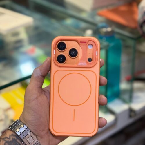 Premium Magnetic Camera Shield MagSafe iPhone Case