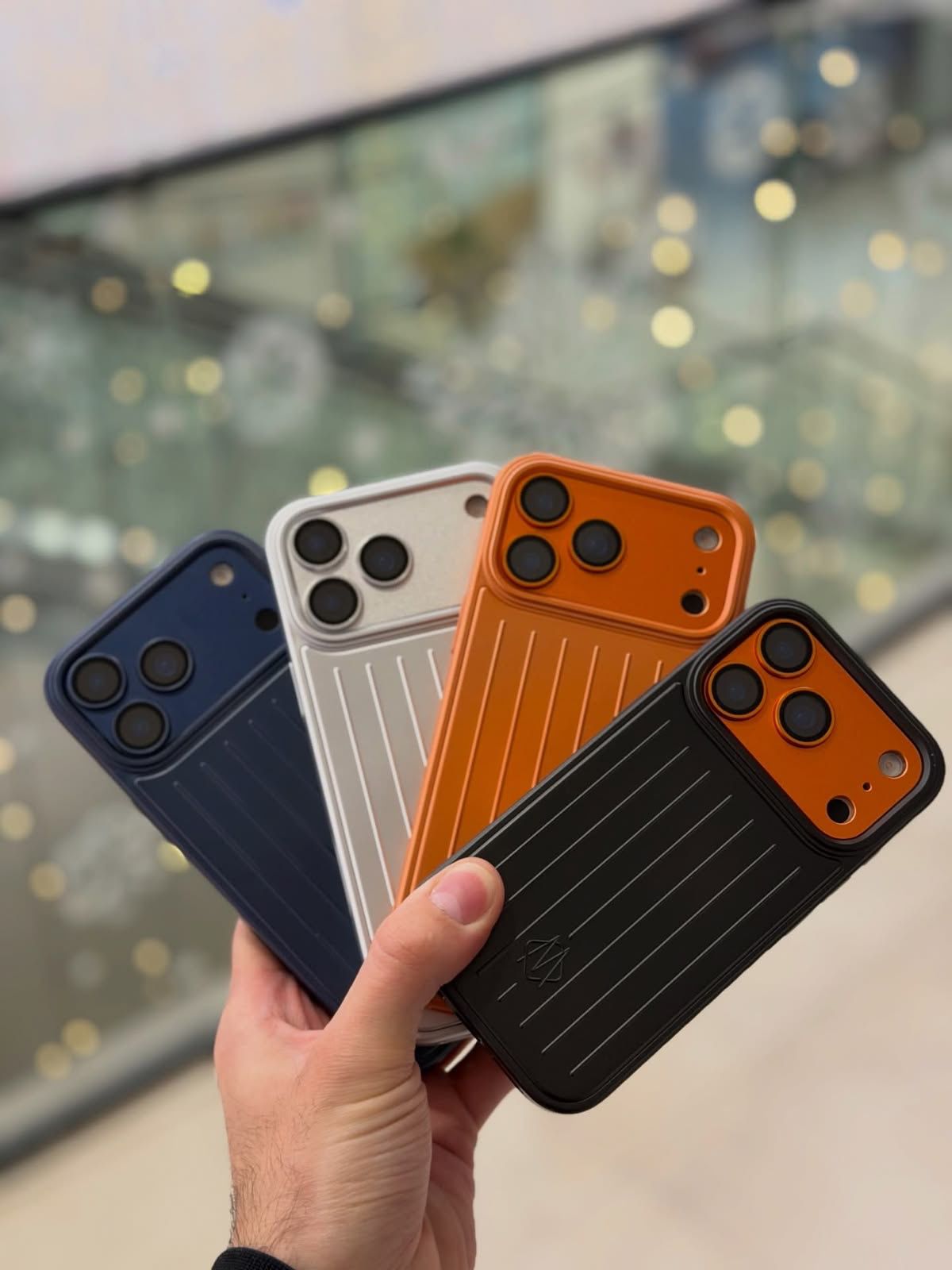 RIMOWA Aluminum Case Iphone 14 15 16 17 pro max