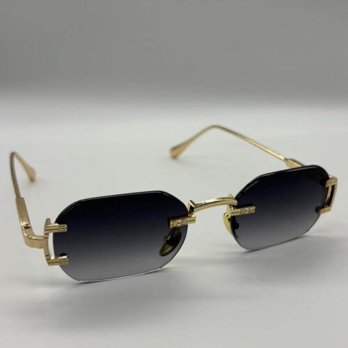 Small Square Rimless Sunglasses Women Retro Square Luxury Brand Designer Vintage Sun Glasses Men Daily Wear Outdoor UV Eyewear Lunettes de soleil