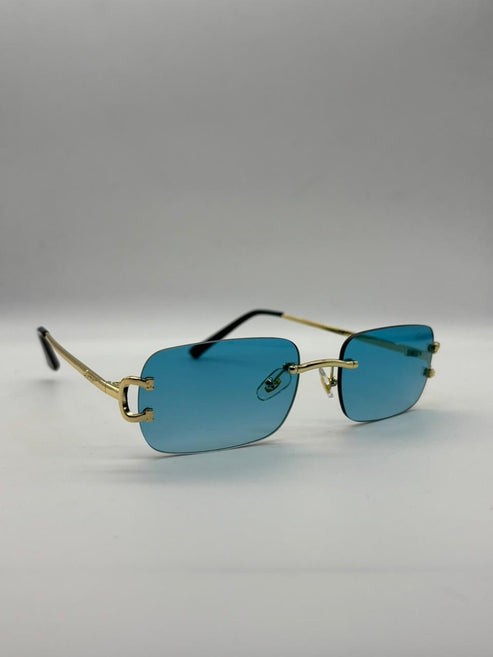 2026 Luxury Frameless Polarized Sunglasses – Trendy Unisex Side-Cut Irregular Design | Premium UV400 Protection | Perfect for Fashion, Travel, Parties & Everyday Style Lunettes de soleil