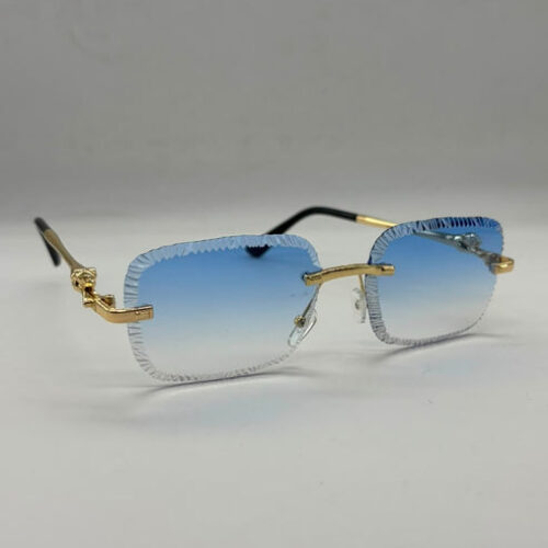 New Rimless Sunglasses 2026 Trendy Fashion Glasses Sunscreen Shades Luxe Femme Lentes De Sol Mujer Lunette Soleil Lunettes de soleil