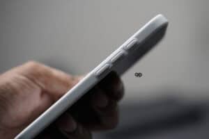 Slim silicone case for iPhone 17 Pro Max with button access.