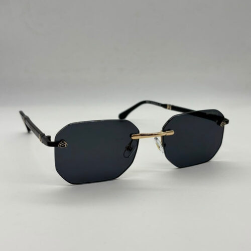 Cross-Border Ins Trendy Street Style Modern Charm Sunglasses Narrow Small Glasses European and American Rimless Sunglasses Lunettes de soleil
