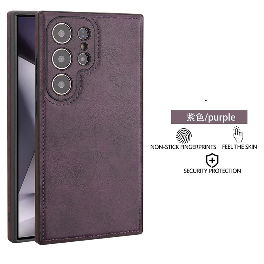 Coque Cuir Vintage – Samsung Galaxy S25 - Image 6