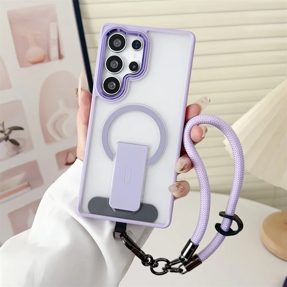 Coque MagSafe avec Dragonne – Samsung Galaxy S25 - Image 3