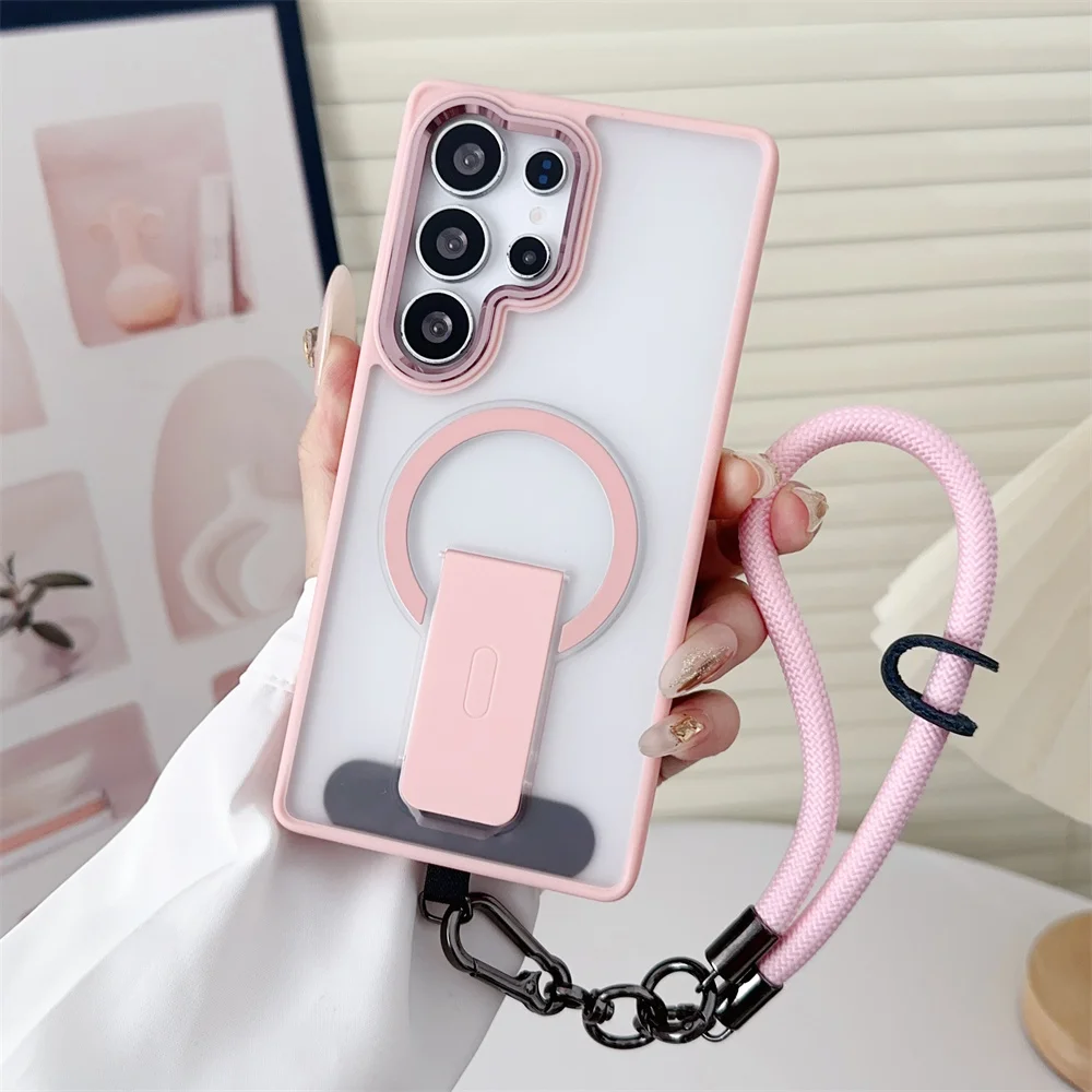Coque MagSafe avec Dragonne – Samsung Galaxy S25 - Image 4
