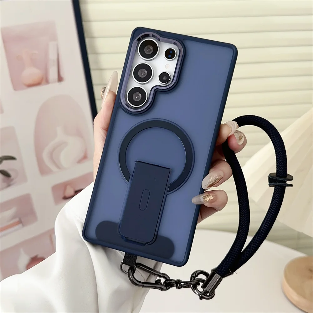 Coque MagSafe avec Dragonne – Samsung Galaxy S25 - Image 6