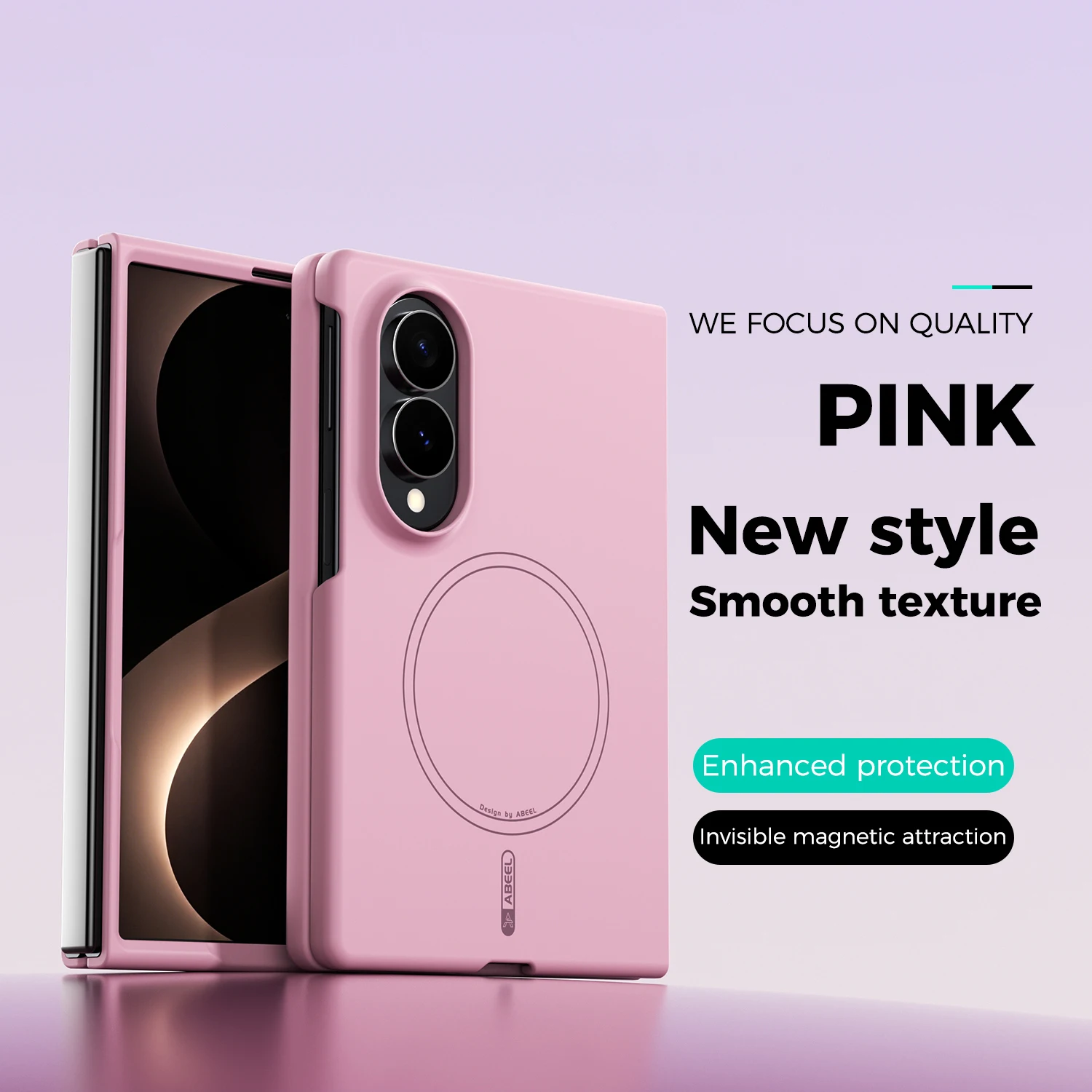 Coque Silicone Liquide MagSafe – Samsung Galaxy Z Fold8 - Image 3