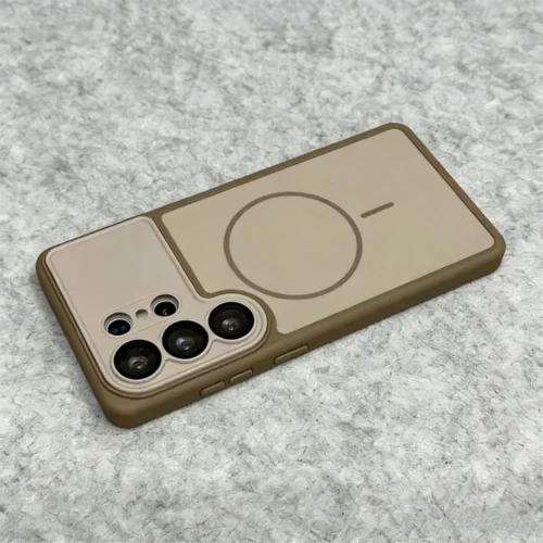 Coque Magnétique Fenêtre Caméra en Verre – Samsung Galaxy S26