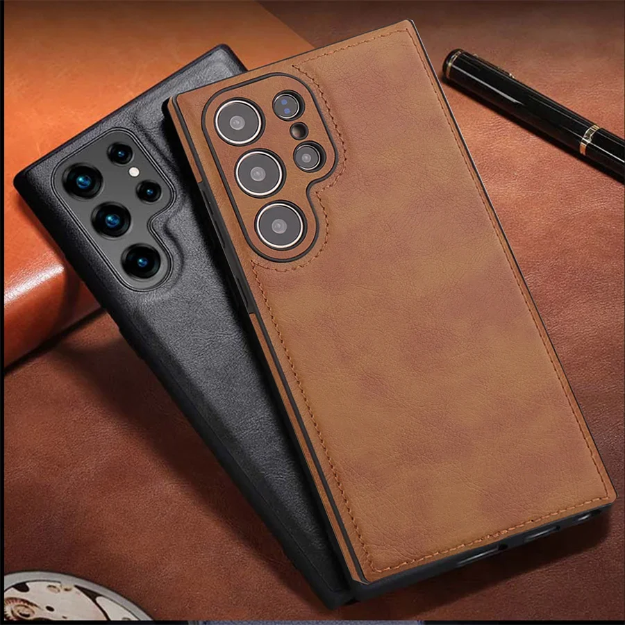 Coque Cuir Vintage – Samsung Galaxy S25 - Image 8