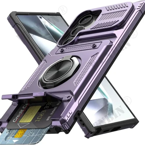 Coque Mate avec Anneau Support Magnétique – Samsung Galaxy S26
