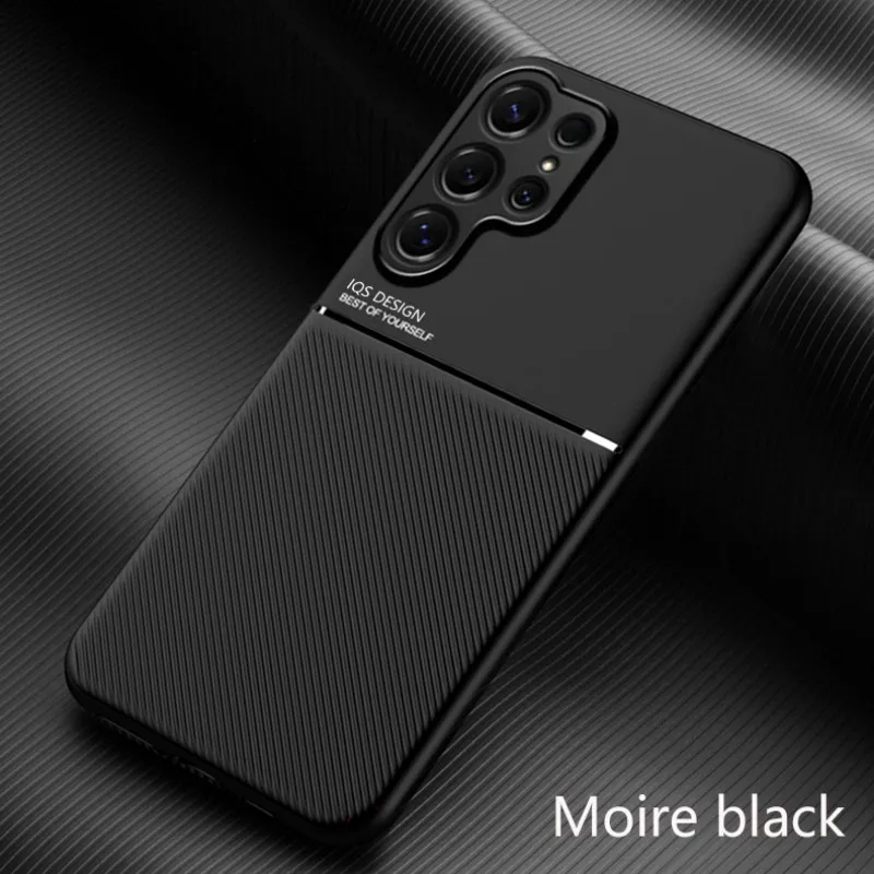 Coque Texture Cuir Magnétique – Samsung Galaxy S25