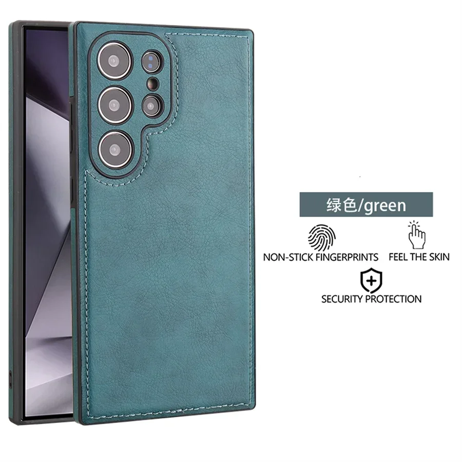 Coque Cuir Vintage – Samsung Galaxy S25 - Image 5