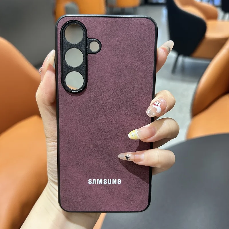 Coque Cuir Mouton Souple – Samsung Galaxy S25 Ultra