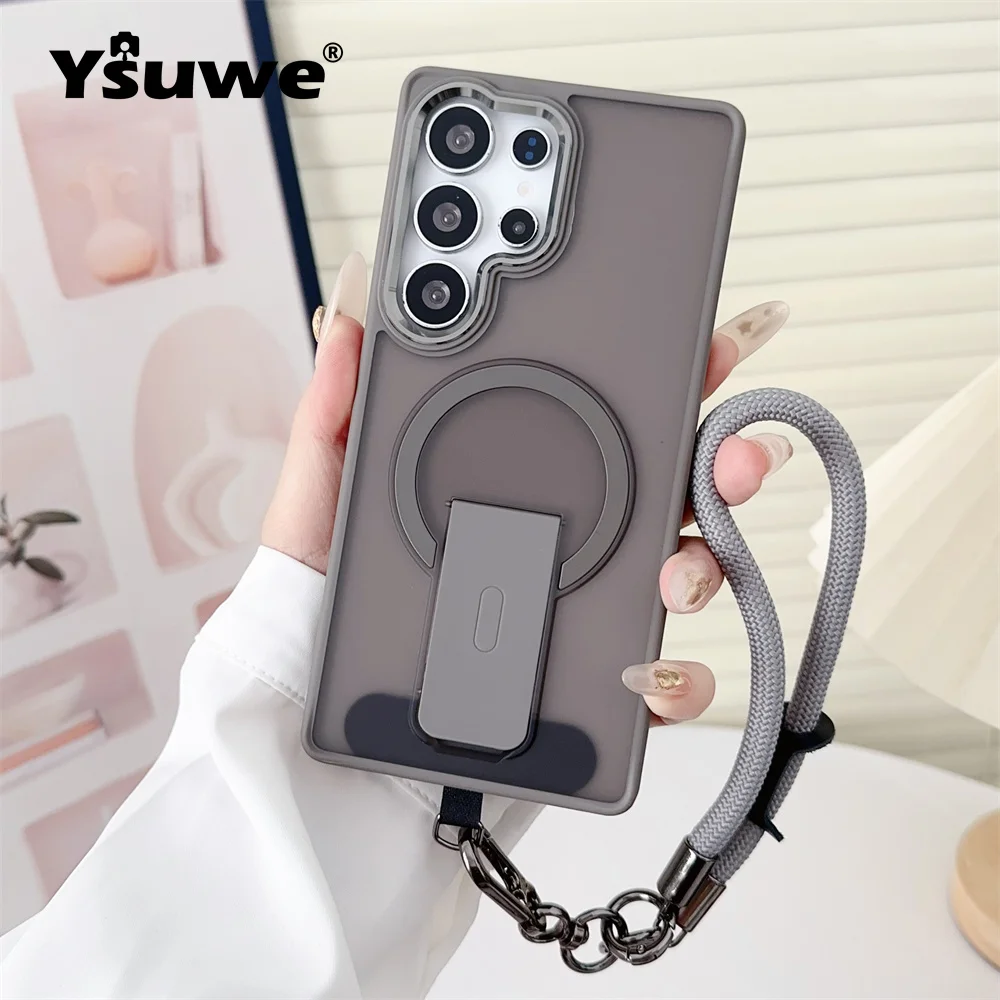 Coque MagSafe avec Dragonne – Samsung Galaxy S25 - Image 8