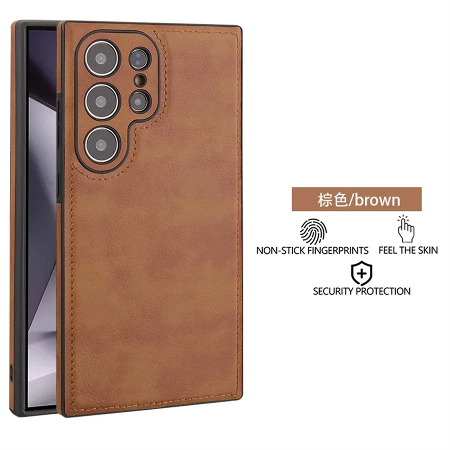 Coque Cuir Vintage – Samsung Galaxy S25 - Image 2